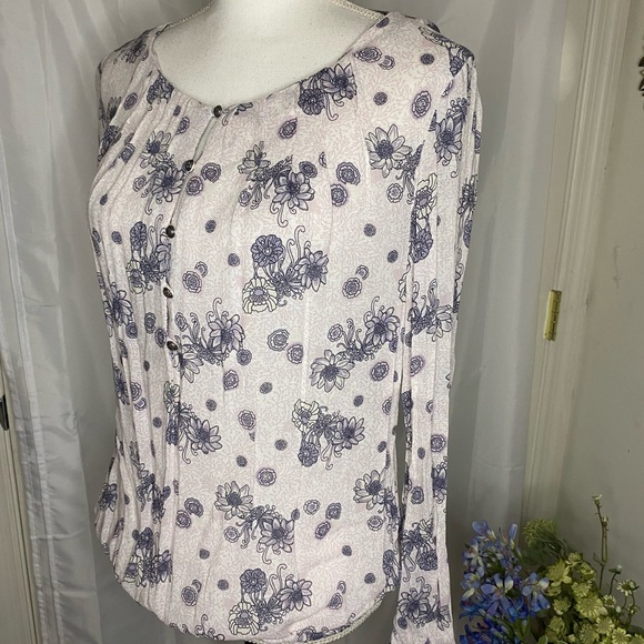 Lucky Brand, Floral Blouse - Picture 4 of 10